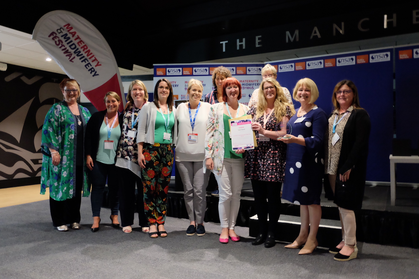 Team Award Winner: Lancashire Teaching Hospitals Maternity Service