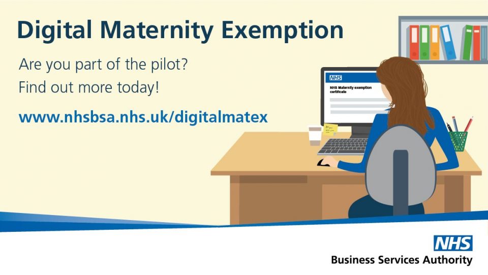 Digital maternity exemption service