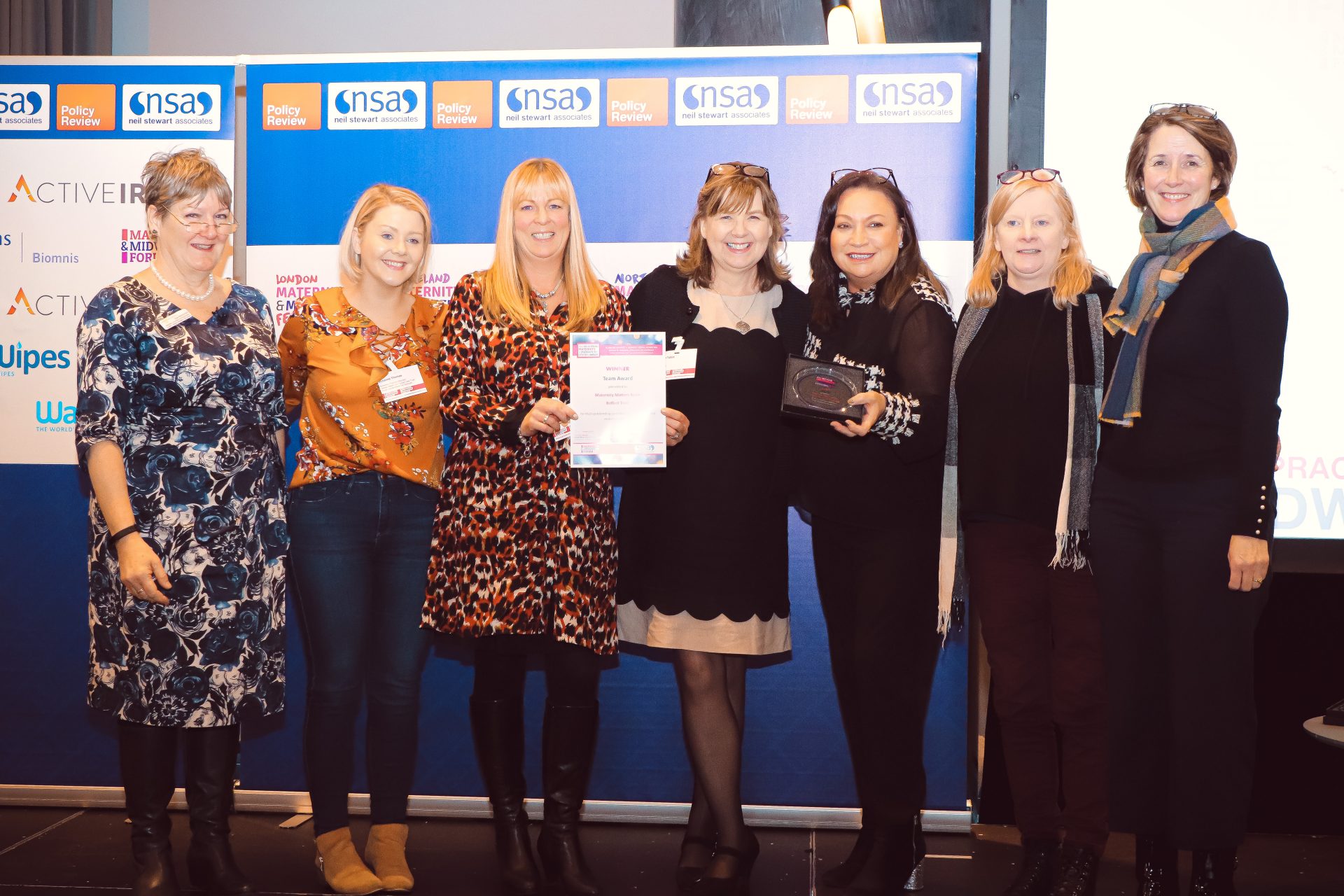 Team Award Winners - Maternity Matters Team, Belfast Health and Social Care Trust