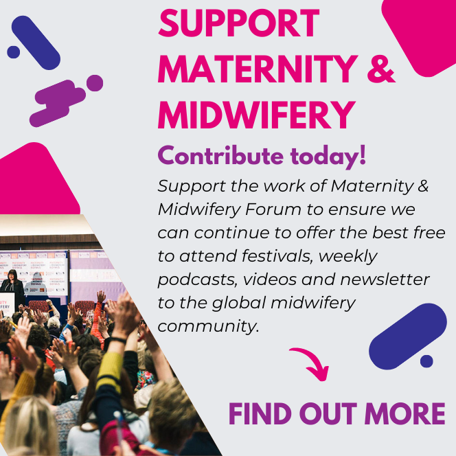 SUPPORT MATERNITY & MIDWIFERY SQUARE BANNER
